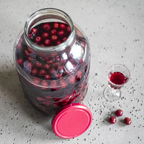 Üveg 5 L fi 100, tető nélkül, 6 db - 6