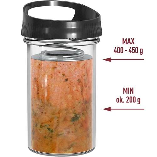 Üveg sonkafőző - DUO készlet, 2 x 450 g kapacitású - 6