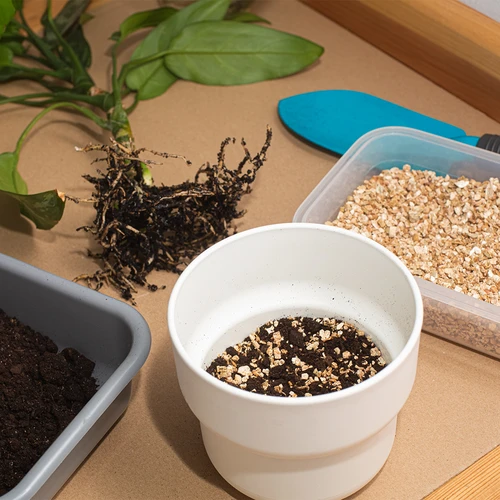 Vermikulit cserepes növényekhez és kertészkedéshez, 2 L - 7