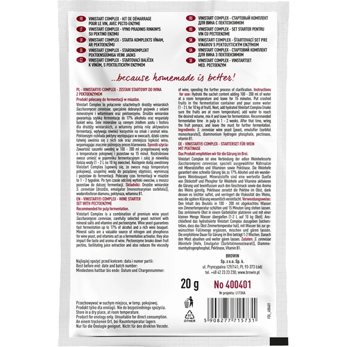 Vinistart Complex, 20 g - 2