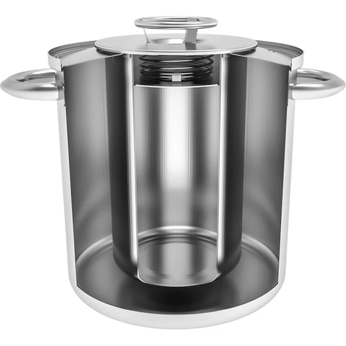 Vízköpenyes szett - 1,5 kg-os sonkafőző + fazék - 3