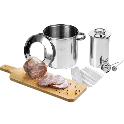 Vízköpenyes szett - 1,5 kg-os sonkafőző + fazék - 17