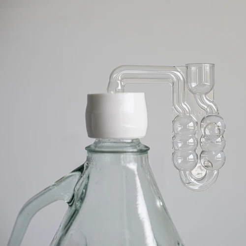 Vízszintes erjesztőcső - törésálló - 6