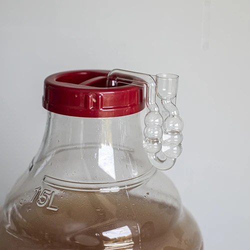 Vízszintes erjesztőcső - törésálló - 7