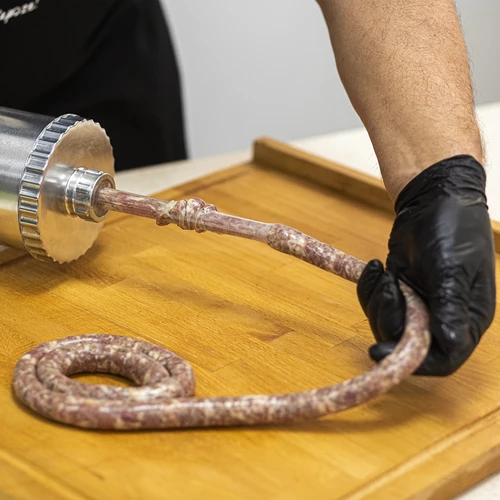 Vízszintes kolbásztöltő 2,5 kg, szilikon dugattyúval - 13