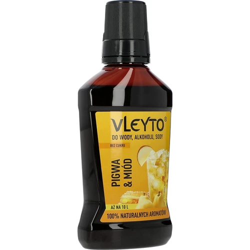 VLEYTO Birsalma & Méz – ízesítő esszencia természetes aromákkal, 250 ml - 3