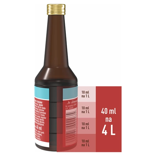 Vörösáfonya ízű esszencia 4 literhez – 40 ml - 6