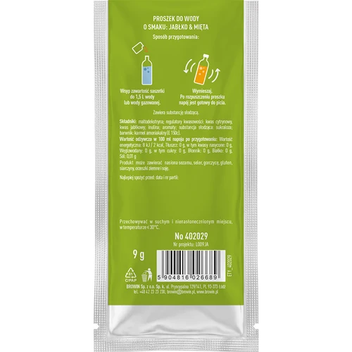 VSYPTO Alma–menta ízű, 9 g - 3