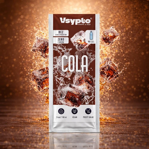 VSYPTO cola ízű - vízhez való ízesítőpor, 9 g
