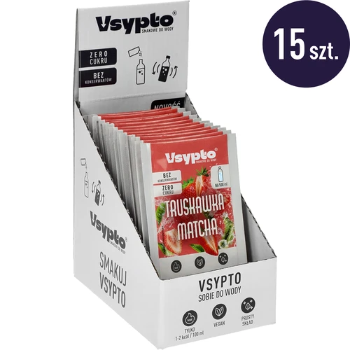 VSYPTO eper–matcha íz, 3 g - 9