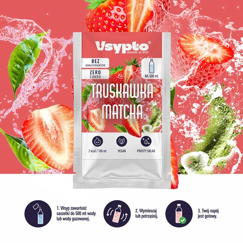 VSYPTO eper–matcha íz, 3 g - 5
