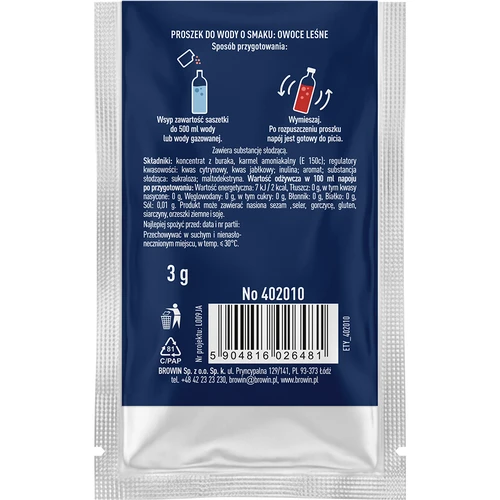 VSYPTO erdei gyümölcs ízesítésű, 3 g - 3