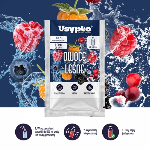 VSYPTO erdei gyümölcs ízesítésű, 3 g - 5