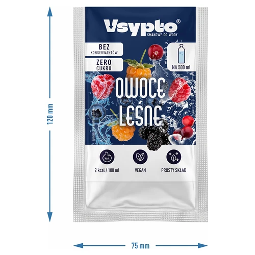 VSYPTO erdei gyümölcs ízesítésű, 3 g - 4