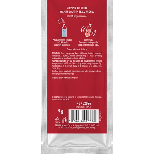 VSYPTO Green Tea Meggy ízű, 9 g - 3