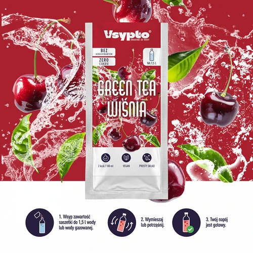 VSYPTO Green Tea Meggy ízű, 9 g - 5