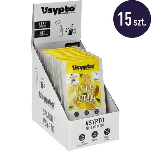 Vsypto Ice Tea Citrom - csomag 15x3g - 2
