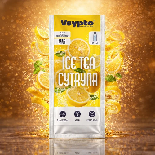 Vsypto Ice Tea Citrom ízű, 9 g