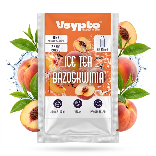 VSYPTO Ice Tea Őszibarack íz, 3 g