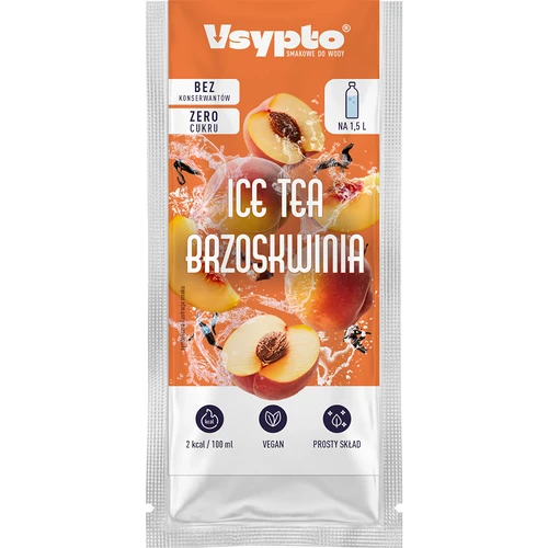 VSYPTO Ice Tea őszibarack ízű, 9 g - 2