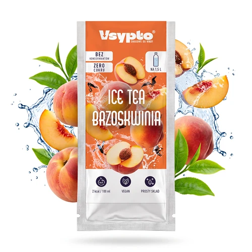 VSYPTO Ice Tea őszibarack ízű, 9 g