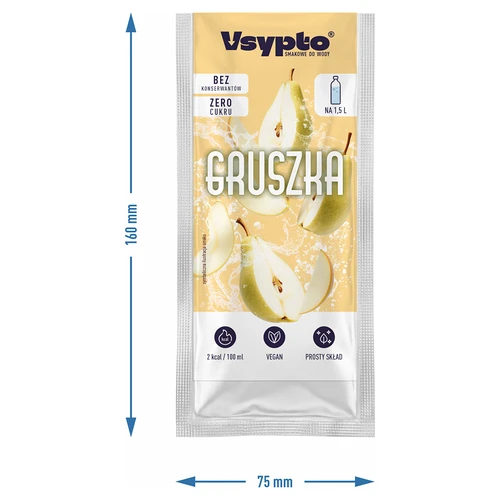 Vsypto körte ízű, 9 g - 4