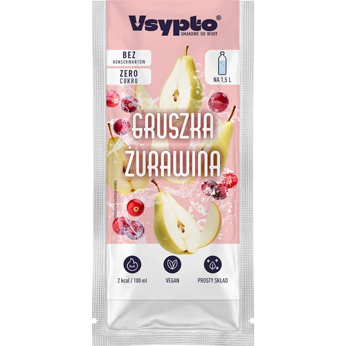 VSYPTO körte–vörösáfonya ízben, 9 g - 2