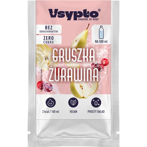 VSYPTO körte-vörösáfonya ízű, 3 g - 2