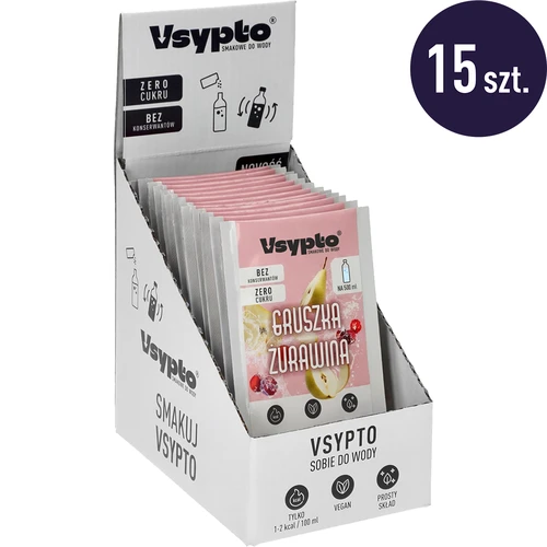 VSYPTO körte-vörösáfonya ízű, 3 g - 9