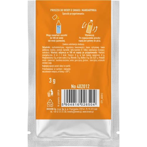 VSYPTO mandarin ízű, 3 g - 3