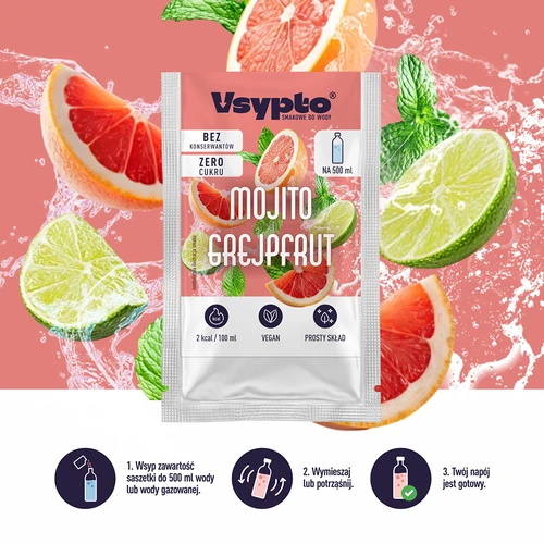 VSYPTO Mojito Grapefruit ízű, 3 g - 5