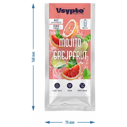 Vsypto Mojito Grapefruit ízű, 9 g - 4