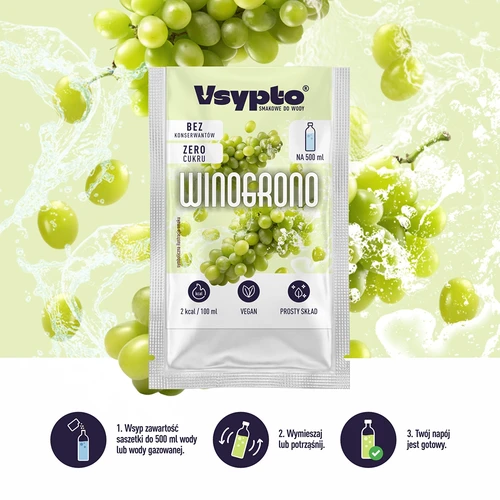 VSYPTO szőlő ízű, 3g - 5