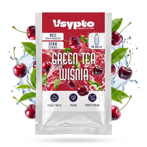 VSYPTO zöld tea–meggy ízű, 3 g