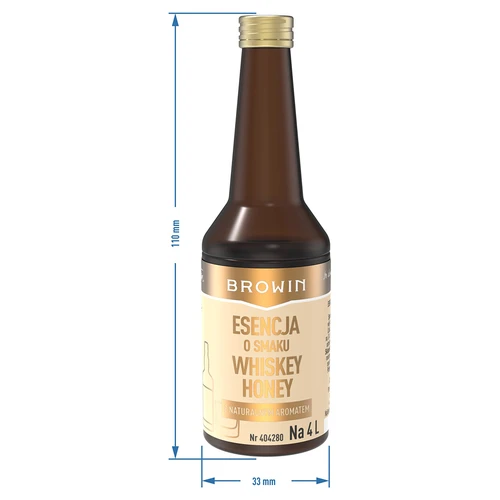Whiskey Honey ízű esszencia 4 L-hez - 40 ml - 8