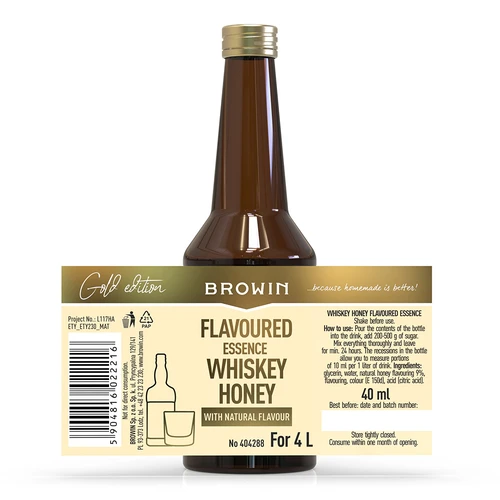 Whiskey Honey ízű esszencia 40 ml - 5