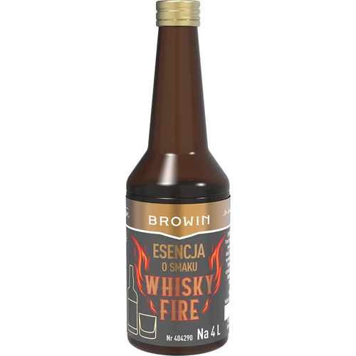 Whisky Fire ízű esszencia 4 L-hez, 40 ml