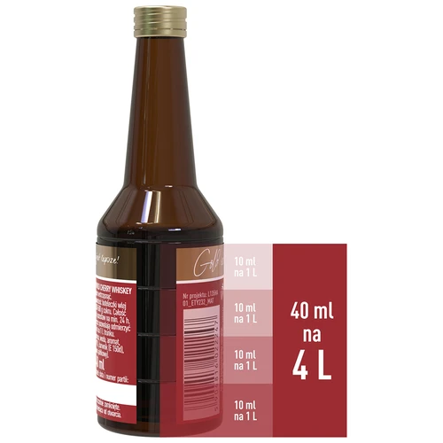 Wild Cherry Whiskey ízű esszencia 40 ml - 5