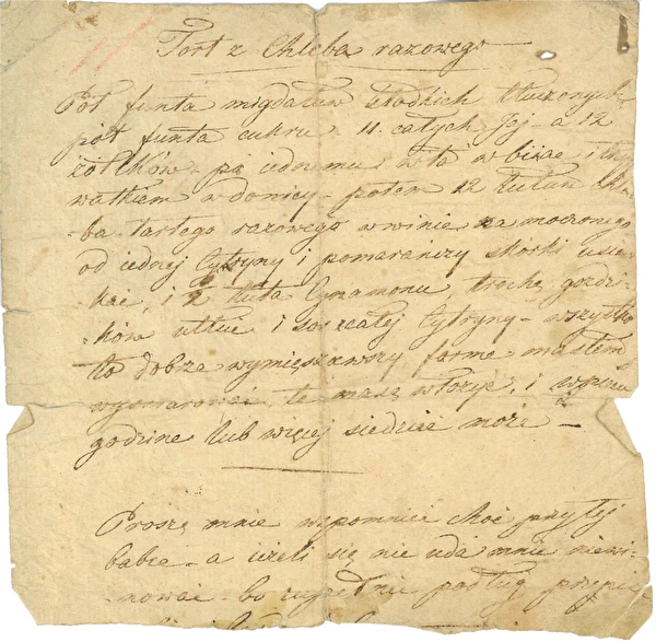 1. rész: Torta teljes kiőrlésű kenyérből