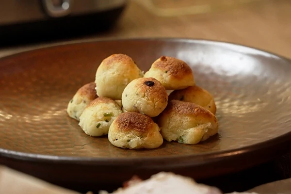 Burgonyagolyók burgonyapüréből