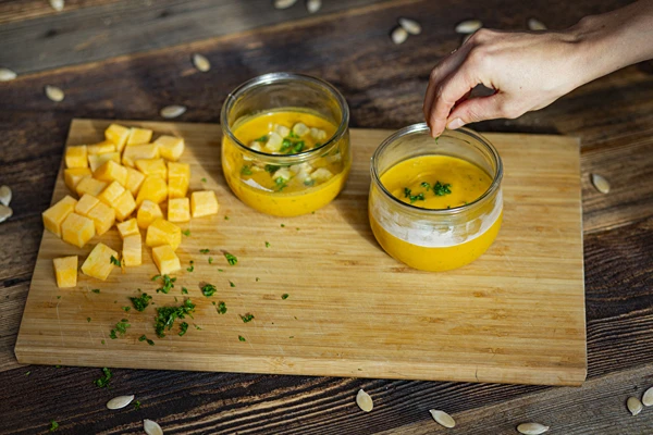 Sütőtökkrémleves