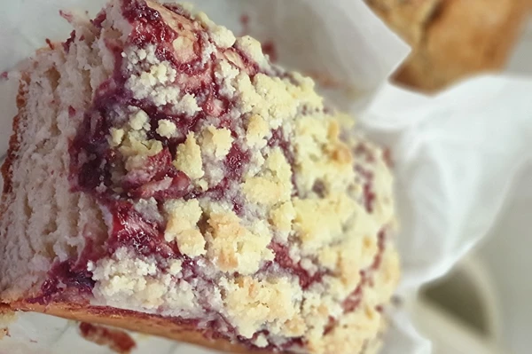 Vásárlóink receptjei: Málnás kelt tészta