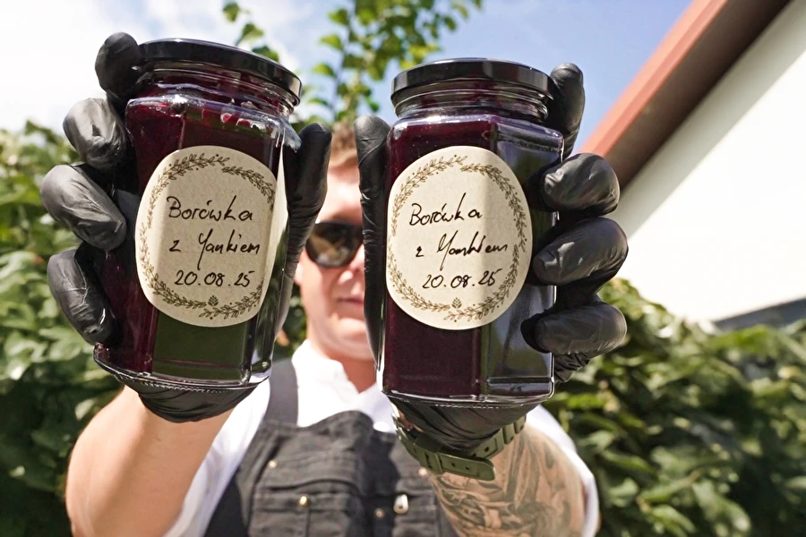 Browin Przepiśnik - Áfonyadzsem Jänek-Majster esszenciával