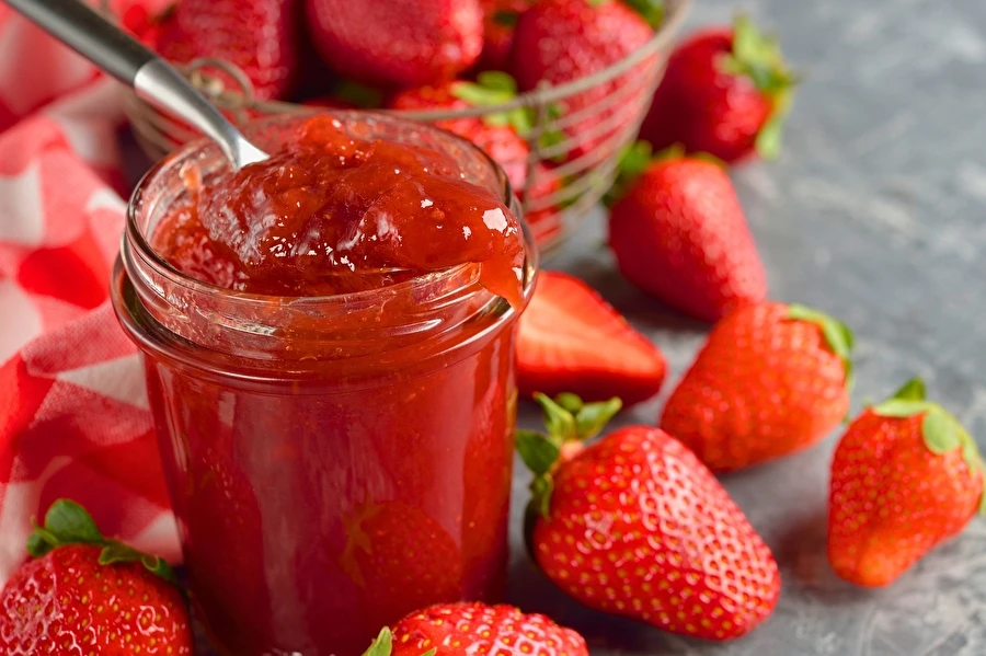 Browin Przepiśnik - Csökkentett cukortartalmú házi eperdzsem