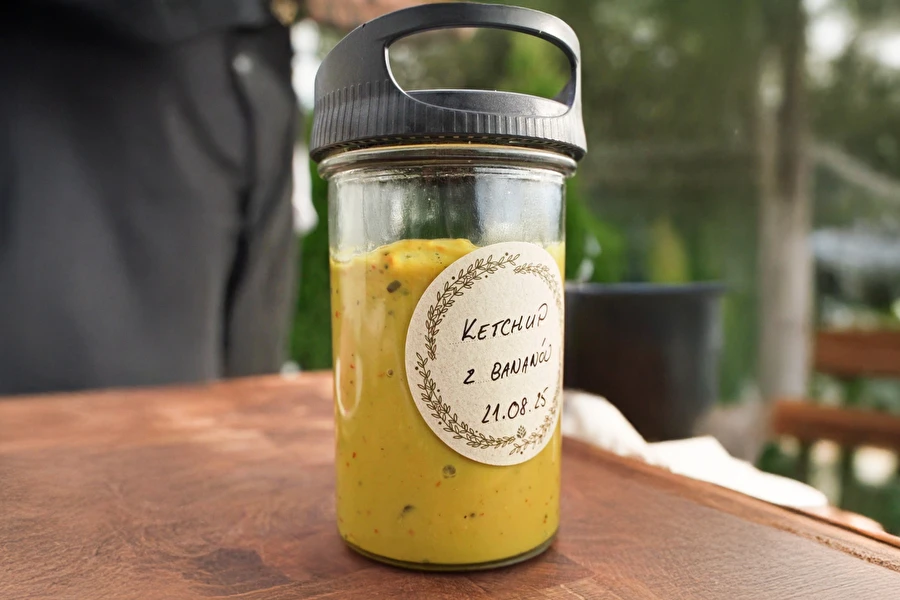 Browin Przepiśnik - Édes-csípős banánketchup – tökéletes burgerekhez és még sok máshoz