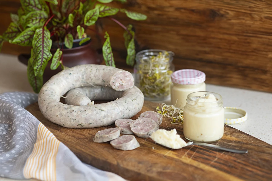 Fehér kolbász receptje