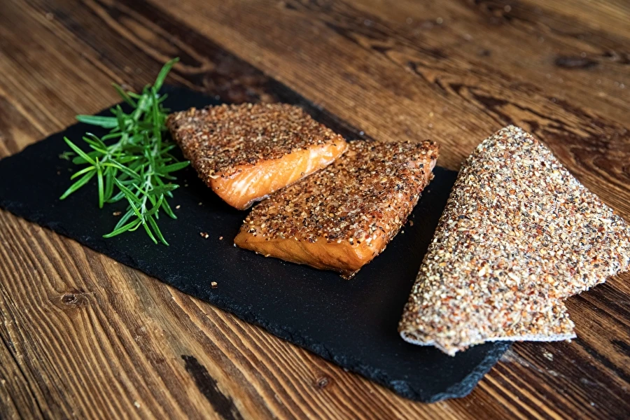 Browin Przepiśnik - Melegen füstölt lazac