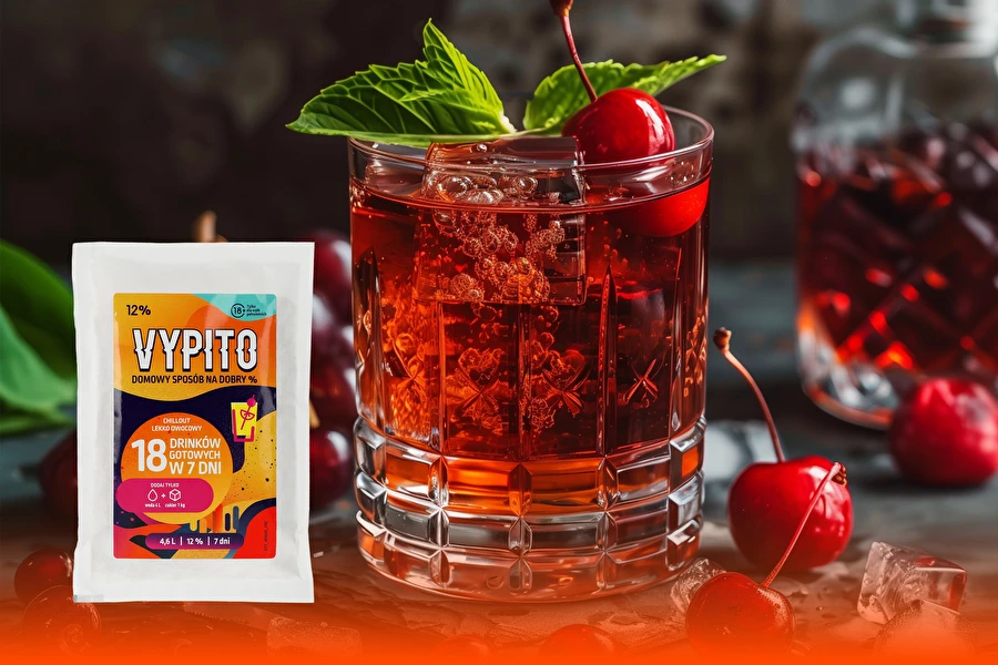 Vypito Meggyes Élvezet - enyhén édes, gyümölcsös klasszikus