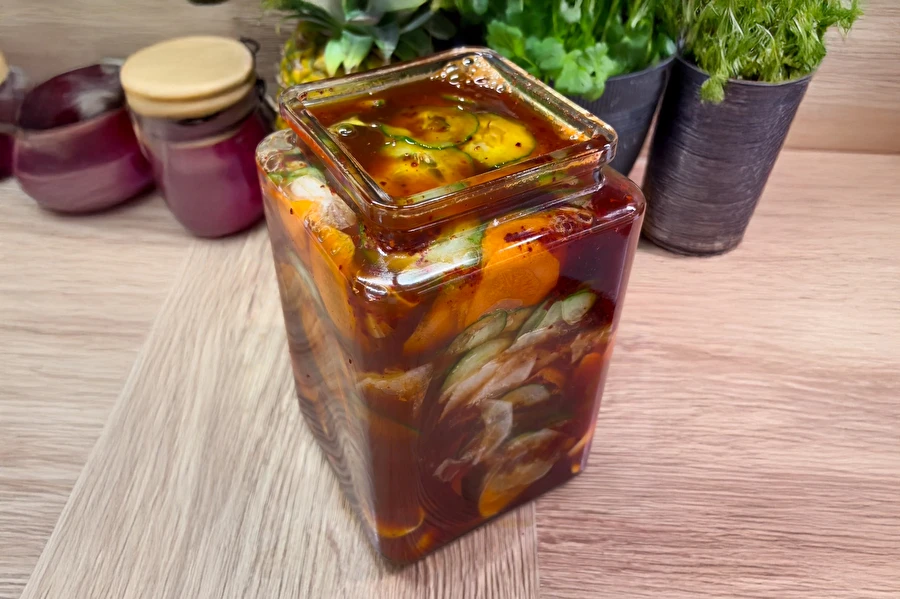 Browin Przepiśnik - Zöldségek koreai módra